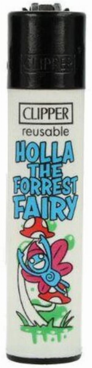 Clipper Feuerzeug Denglish 7 3v4 HOLLA THE FOREST FAIRY