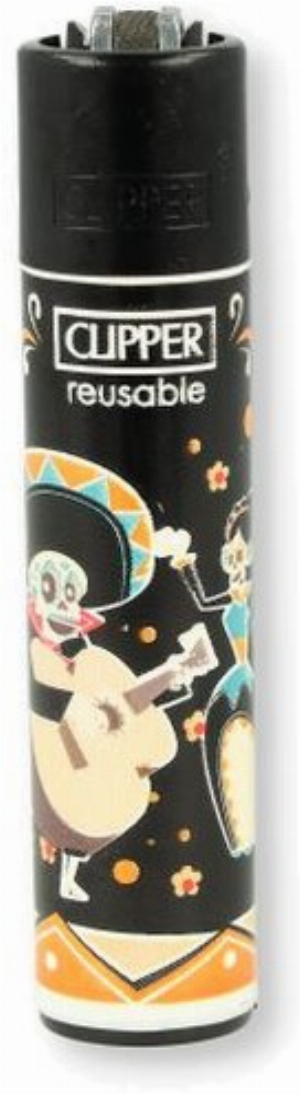Clipper Feuerzeug Dia de los Muertos 1 v 4
