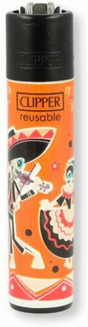 Clipper Feuerzeug Dia de los Muertos 3 v 4