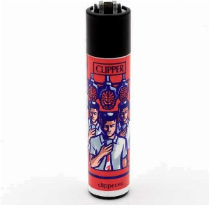 Clipper Feuerzeug Digital World - 3v4 HIRNLOS