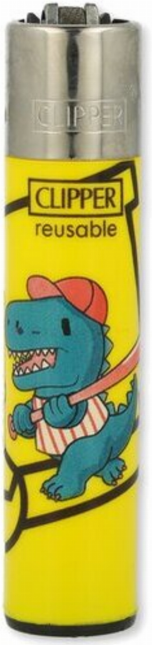 Clipper Feuerzeug Dino Sports 2v4