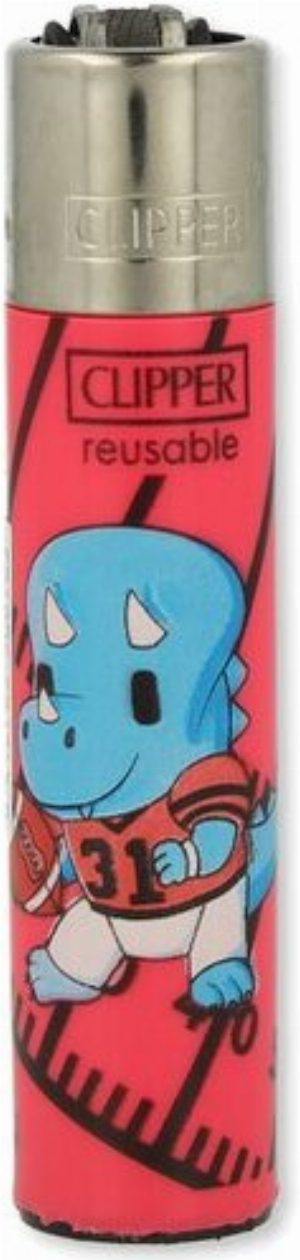 Clipper Feuerzeug Dino Sports 4v4