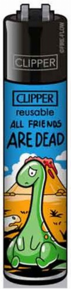 Clipper Feuerzeug Dinosaurier 2v4