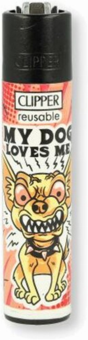 Clipper Feuerzeug Doglove 1 v 4