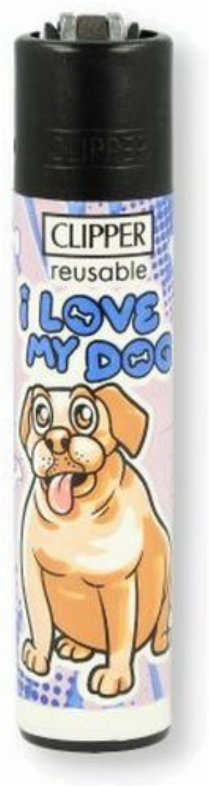 Clipper Feuerzeug Doglove 2 v 4