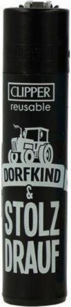 Clipper Feuerzeug #Dorfleben 1v4 DORFKIND & STOLZ DRAUF