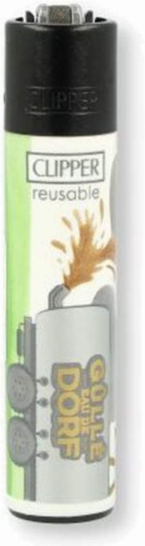 Clipper Feuerzeug Dorfleben 2 2 v 4