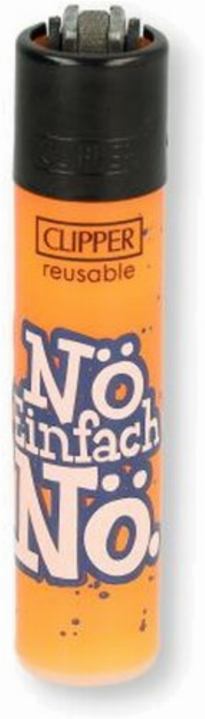 Clipper Feuerzeug Dumm 1v4