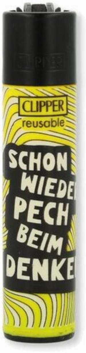 Clipper Feuerzeug Dumm 2 2v4