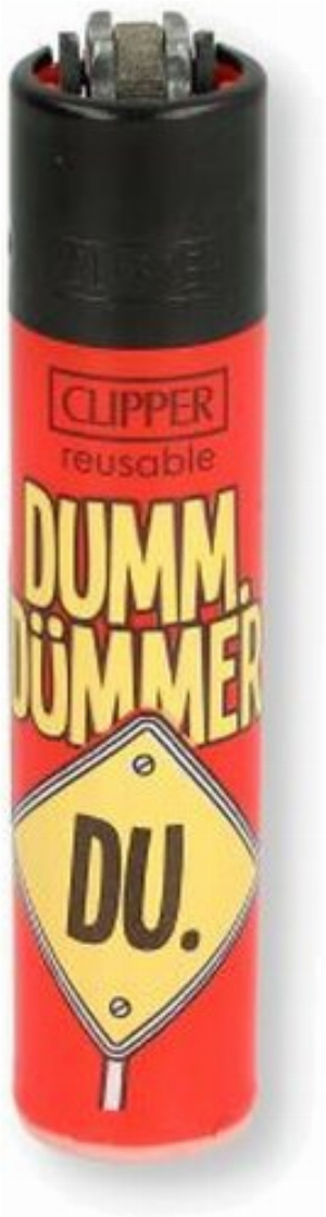 Clipper Feuerzeug Dumm 2v4