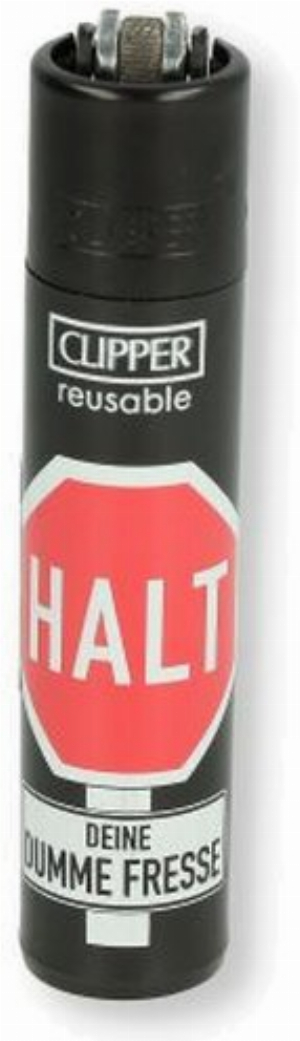 Clipper Feuerzeug Dumm 4v4