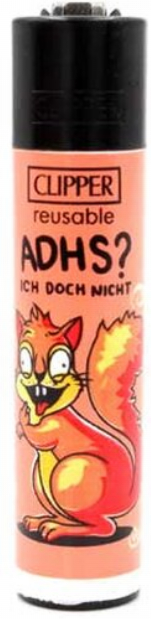 Clipper Feuerzeug Eichhörnchen 1v4 