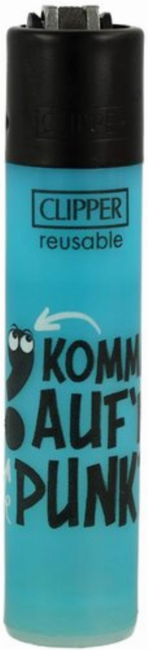 Clipper Feuerzeug Eigenlob stimmt 3v4 Komma aufn Punkt