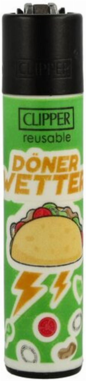 Clipper Feuerzeug Eigenlob stimmt 4v4 Döner Wetter