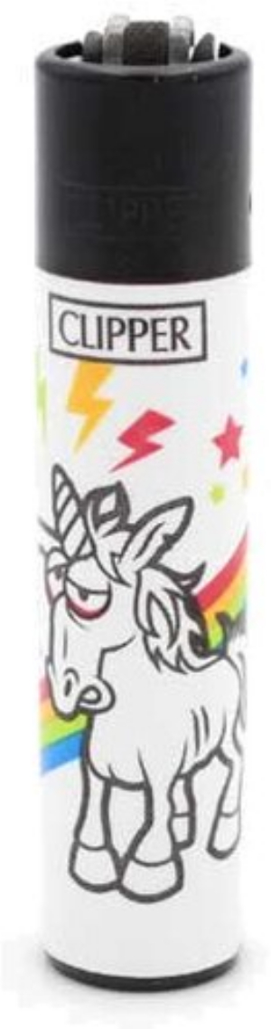 Clipper Feuerzeug Einhorn Best Of 1/8