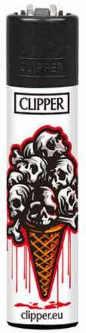 Clipper Feuerzeug Eis Waffel 3v4