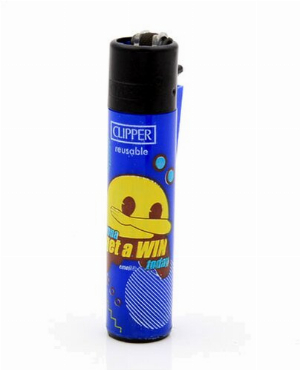 Clipper Feuerzeug Emoji Gaming 1v4