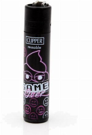 Clipper Feuerzeug Emoji Gaming 2v4
