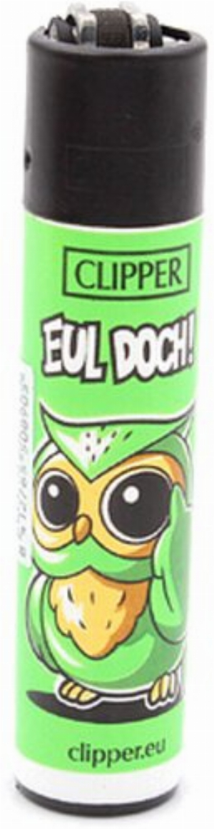 Clipper Feuerzeug Eulen 3v4