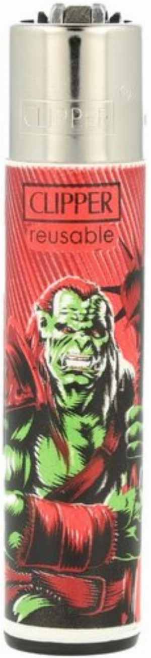 Clipper Feuerzeug Fantasy Warriors 1v4