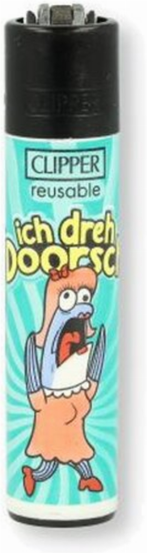 Clipper Feuerzeug Frechlachs 4 v 4