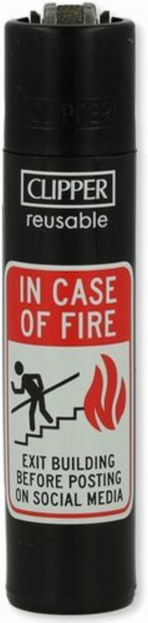 Clipper Feuerzeug Funny Signs 2v4