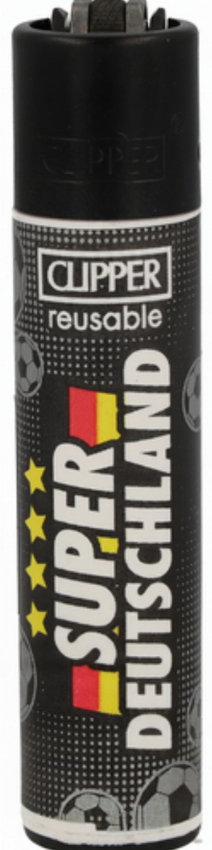 Clipper Feuerzeug Fußball Deutschland Nr. 2v4