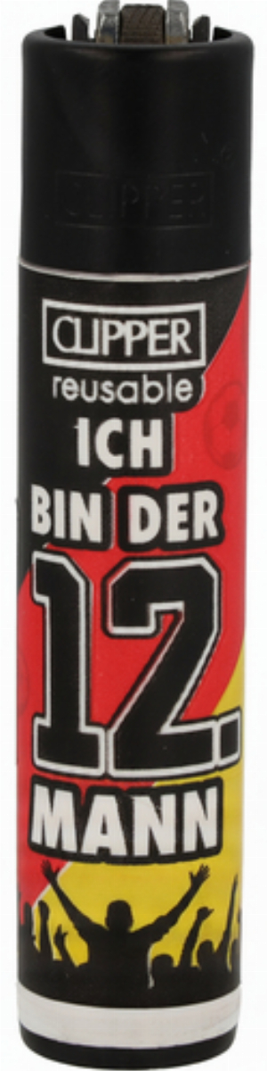 Clipper Feuerzeug Fußball Deutschland Nr. 4v4