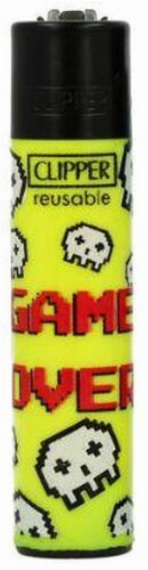 Clipper Feuerzeug Game Over 1v4 GAME OVER