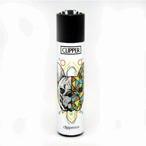 Clipper Feuerzeug Geometrical Animals Hund