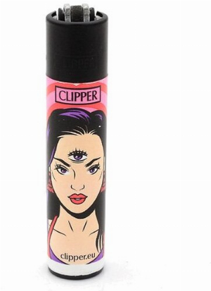 Clipper Feuerzeug Girlz - 2v4 Pink 3.Auge