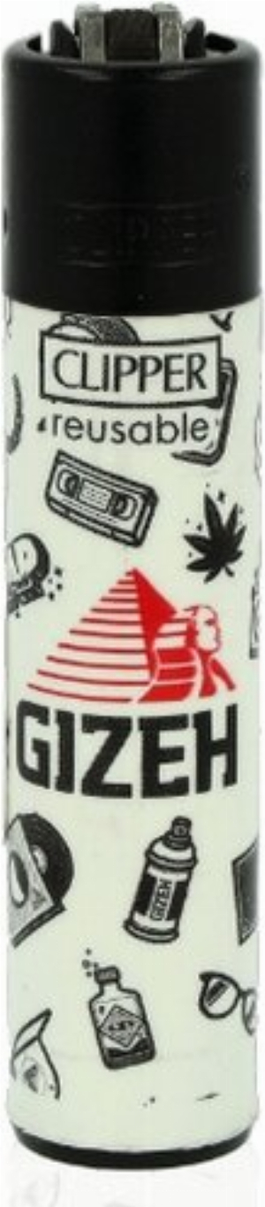 Clipper Feuerzeug Gizeh 8 - 2v4 Gizeh Logo