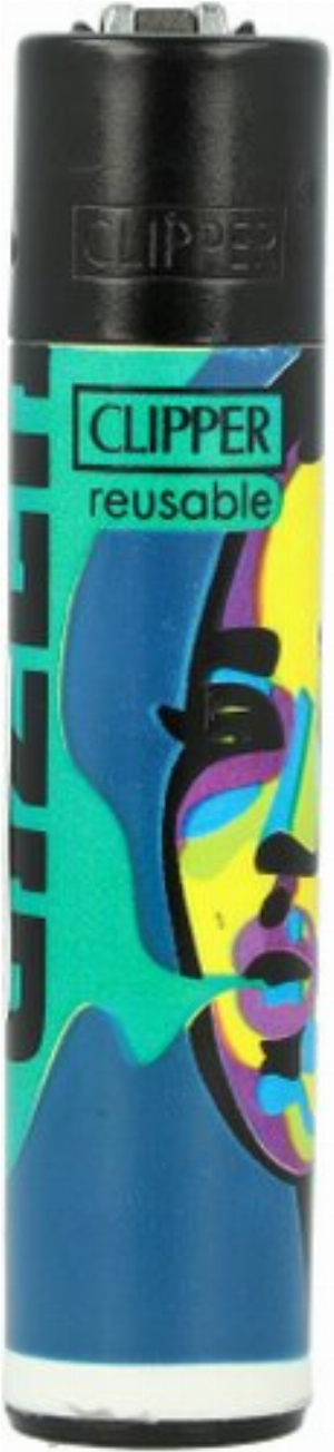 Clipper Feuerzeug Gizeh Faces 2v8