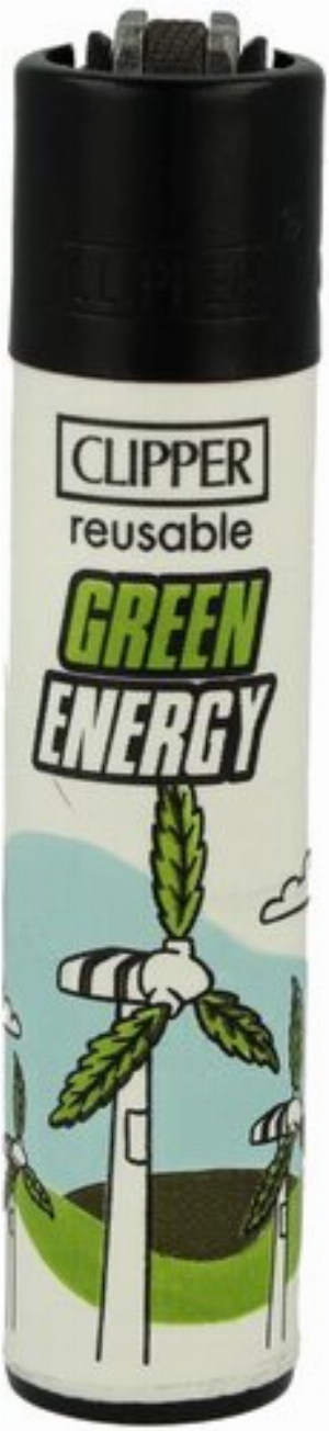 Clipper Feuerzeug Green 1v4 GREEN ENERGY