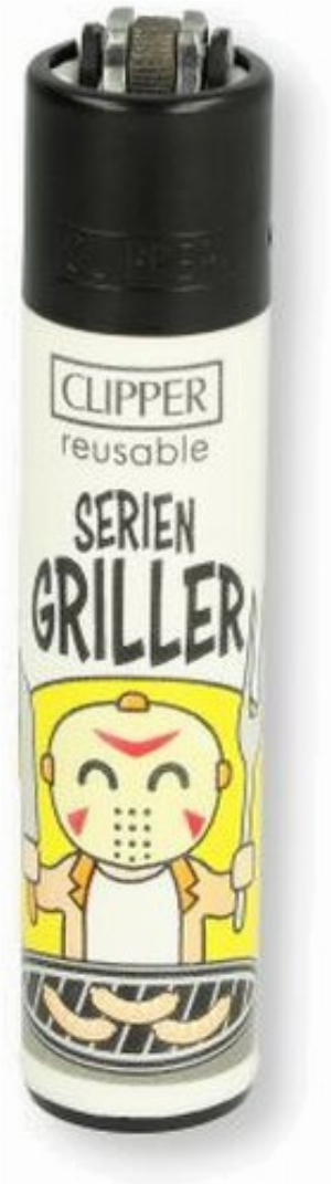 Clipper Feuerzeug Grillen 3K 1v4
