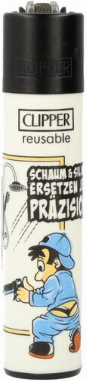 Clipper Feuerzeug Handwerker 2 2v4