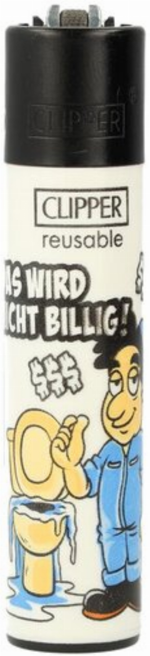 Clipper Feuerzeug Handwerker 2 3v4