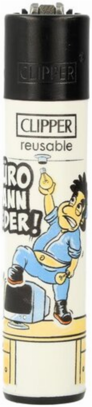 Clipper Feuerzeug Handwerker 2 4v4