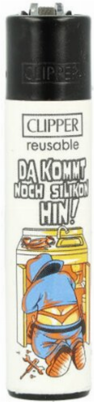 Clipper Feuerzeug Handwerker 3v4 DA KOMMT NOCH SILIKON HIN!