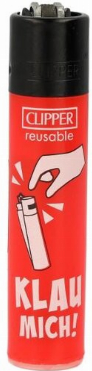 Clipper Feuerzeug Heisser Scheiss 4v4