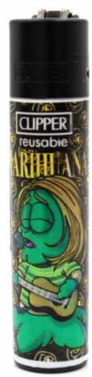 Clipper Feuerzeug Hemp Rock 1v4