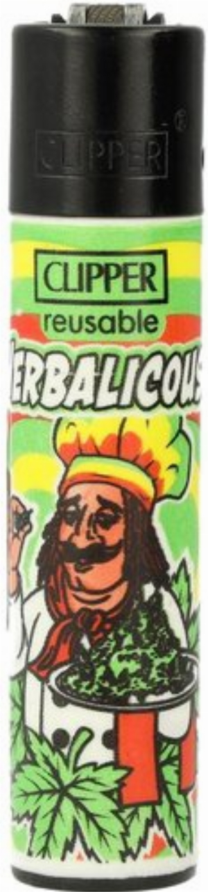 Clipper Feuerzeug Herbalicious 1v4