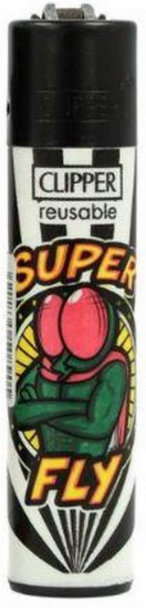 Clipper Feuerzeug Insect World 2 Super Fly 4v4