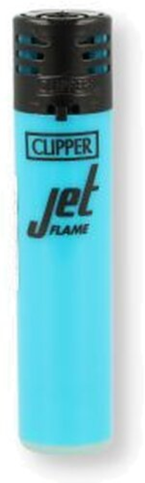 Clipper Feuerzeug Jetflame Blau