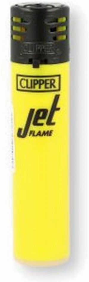 Clipper Feuerzeug Jetflame Gelb