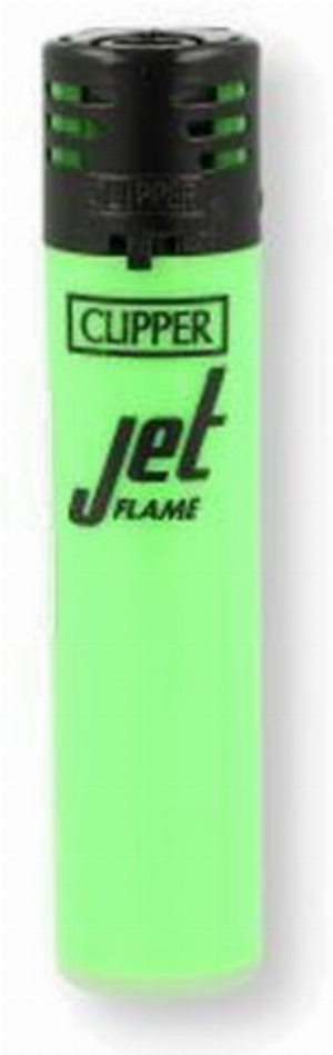 Clipper Feuerzeug Jetflame Grün