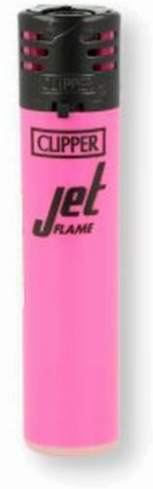 Clipper Feuerzeug Jetflame Rosa