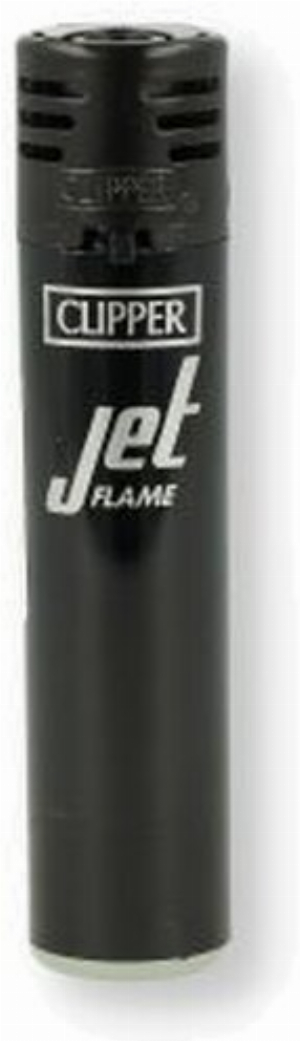 Clipper Feuerzeug Jetflame Schwarz