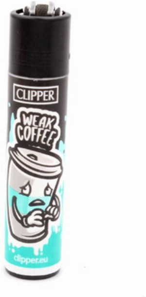 Clipper Feuerzeug Kaffee 2 3v4
