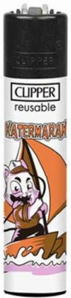 Clipper Feuerzeug Kater 1v4 KATERMARAN